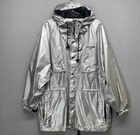 Vintage 90’s Polo Sport Metallic Silver Jacket 100% Authentic 90’s Vintage XL