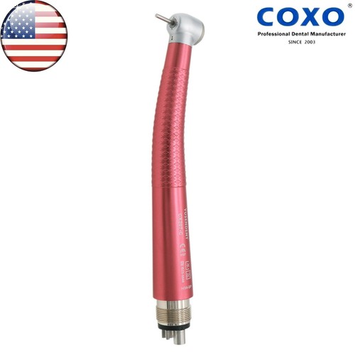 US COXO Dental High Speed Handstück Luftturbine Anti-Rückzug 4 Loch bunt - Bild 6 von 69