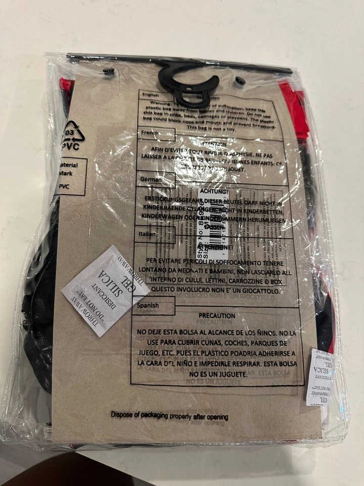 Leg Avenue Mujer Travieso Enfermera Disfraz Liguero Vestido Talla M Rojo y Negro NUEVO Foto 2 de 4