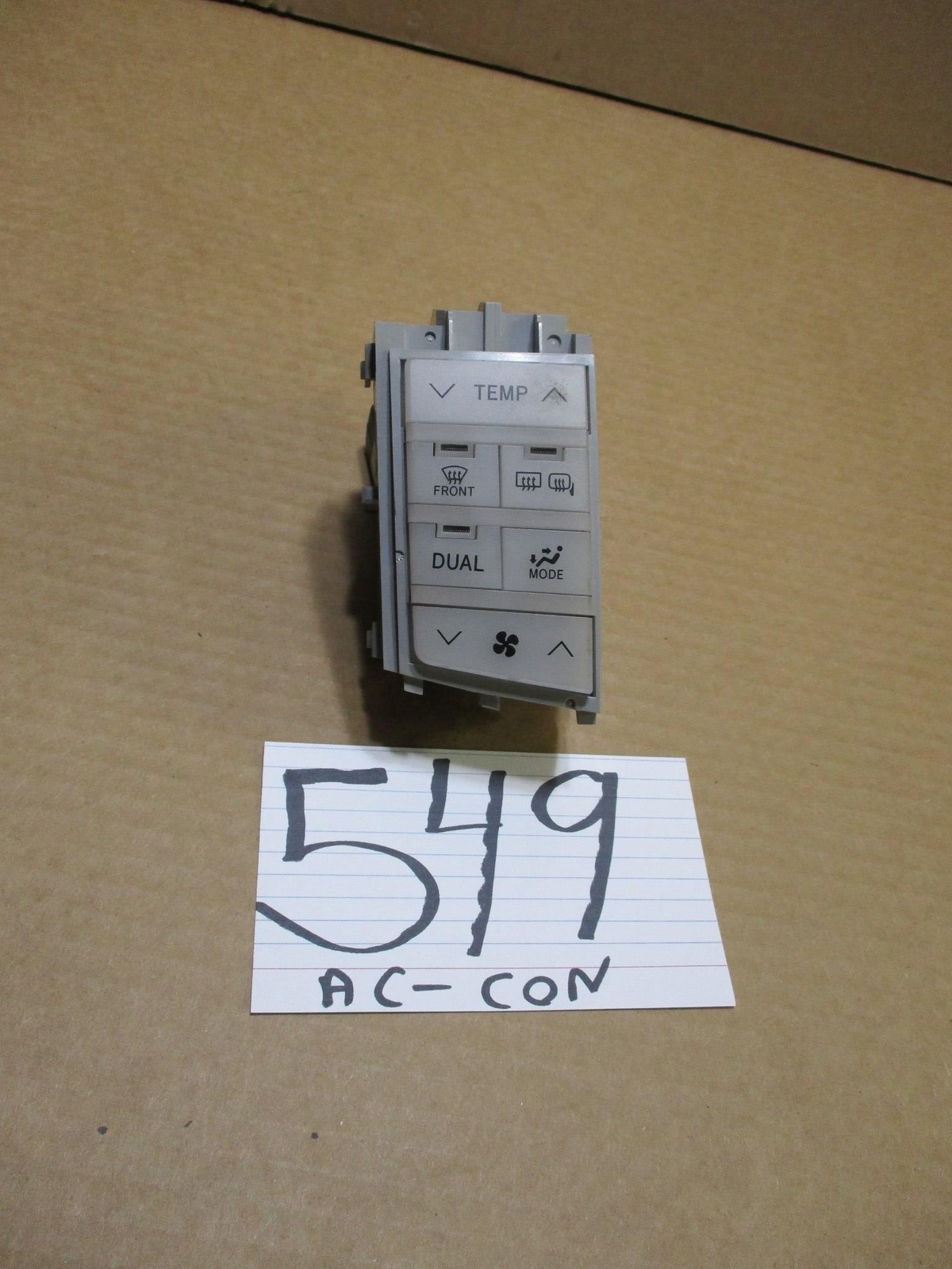 05 06 07 08 09 10 Toyota Avalon Used Driver side AC and Heater Control #549-AC