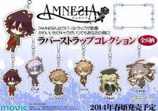 NEW AMNESIA Otomate Rubber Strap Collection 6 Types Official Japan