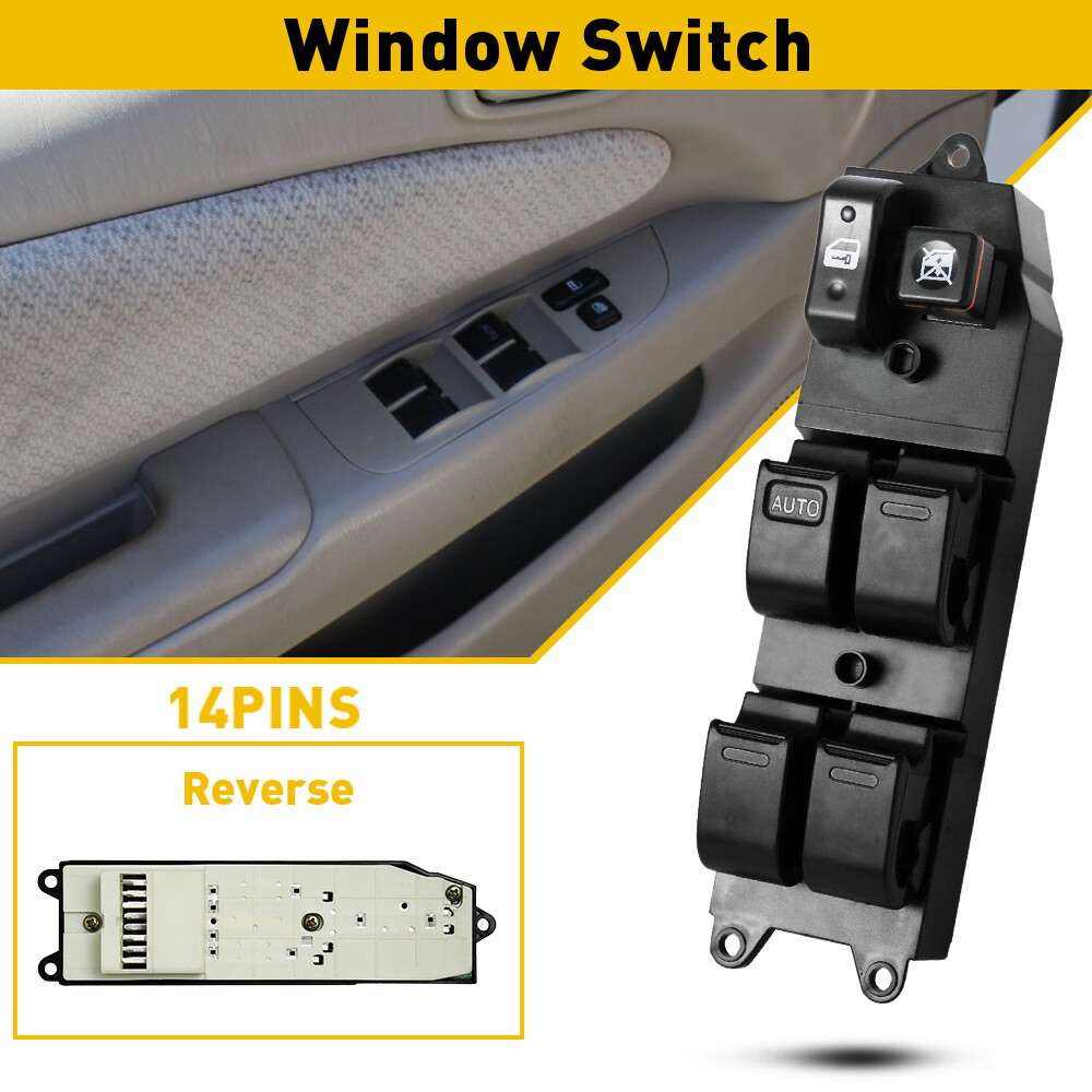 Electric Power Window Master Switch Driver Side Left Front for Toyota