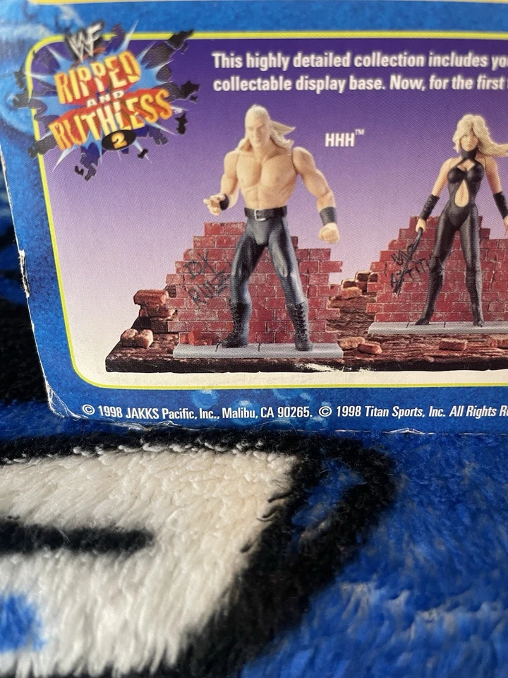 Jakks Pacific 1998 WWF S.T.O.M.P. Figura de acción 2 Owen Hart sellada en caja Foto 4 de 4