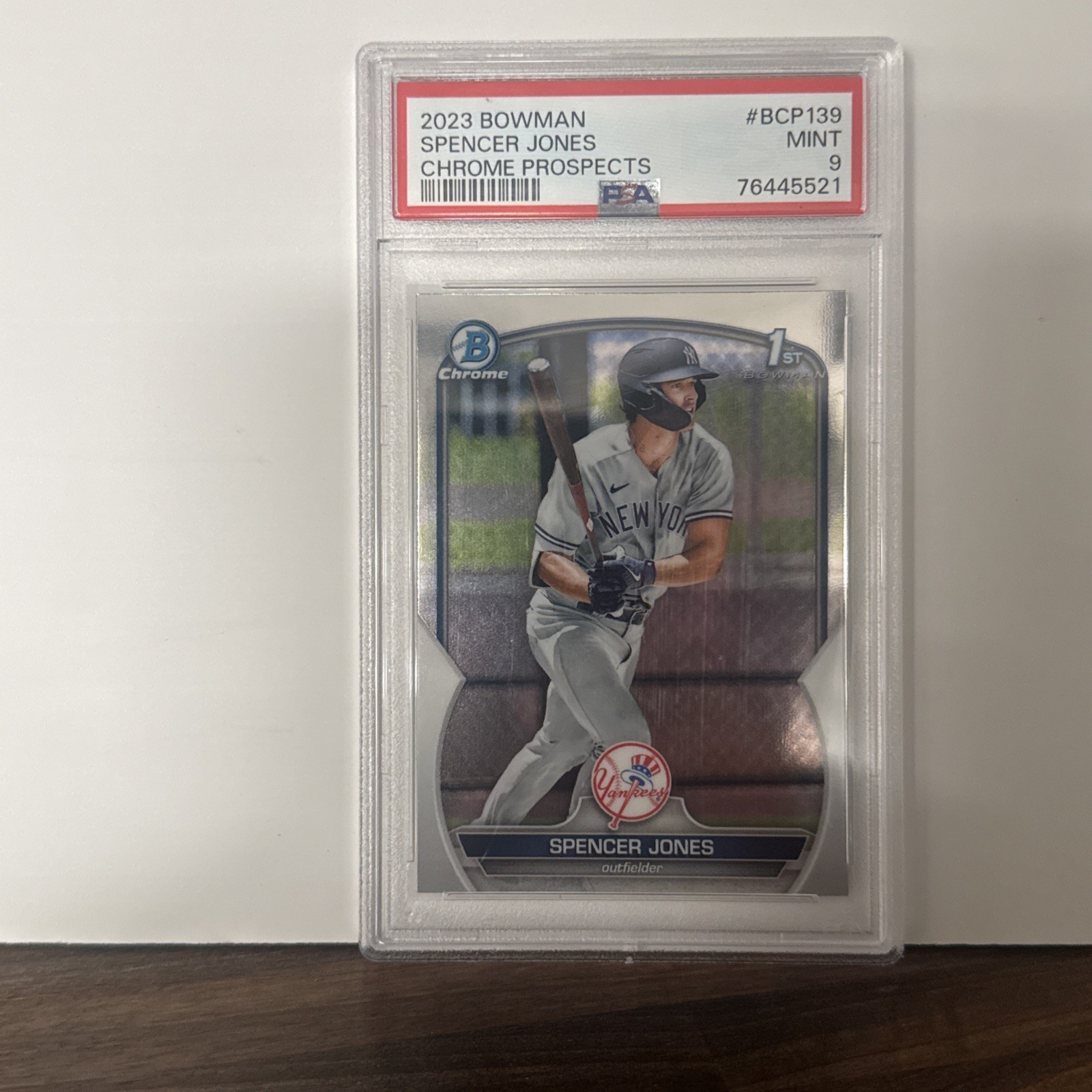 2023 Bowman - Chrome Prospects Spencer Jones #BCP-139 (RC)