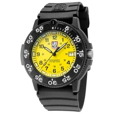 Luminox XS.3005.F Navy Seal Yellow Dial Date Display Sapphire Men's Watch