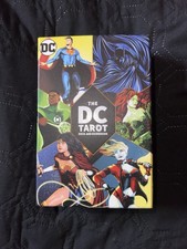 DC Tarot Deck and Guidebook, 78 Illustrated Cards - Open Box - Unused