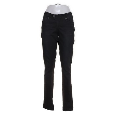 QS, Jeans, Größe: 42/34, Schwarz, Baumwolle/Polyester, Denim, Damen #a4B