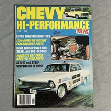 CHEVY HI-PERFORMANCE Magazine 1976 Argus Special  Corvette Camaro