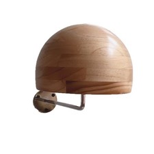 Wall Hat Holder Wooden Hat Stand with Hook Easy-to-Install for Bedroom, Closet