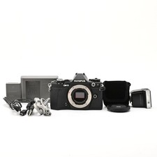 OLYMPUS OM-D E-M5 Mark II Mirrorless Camera Body Black Working