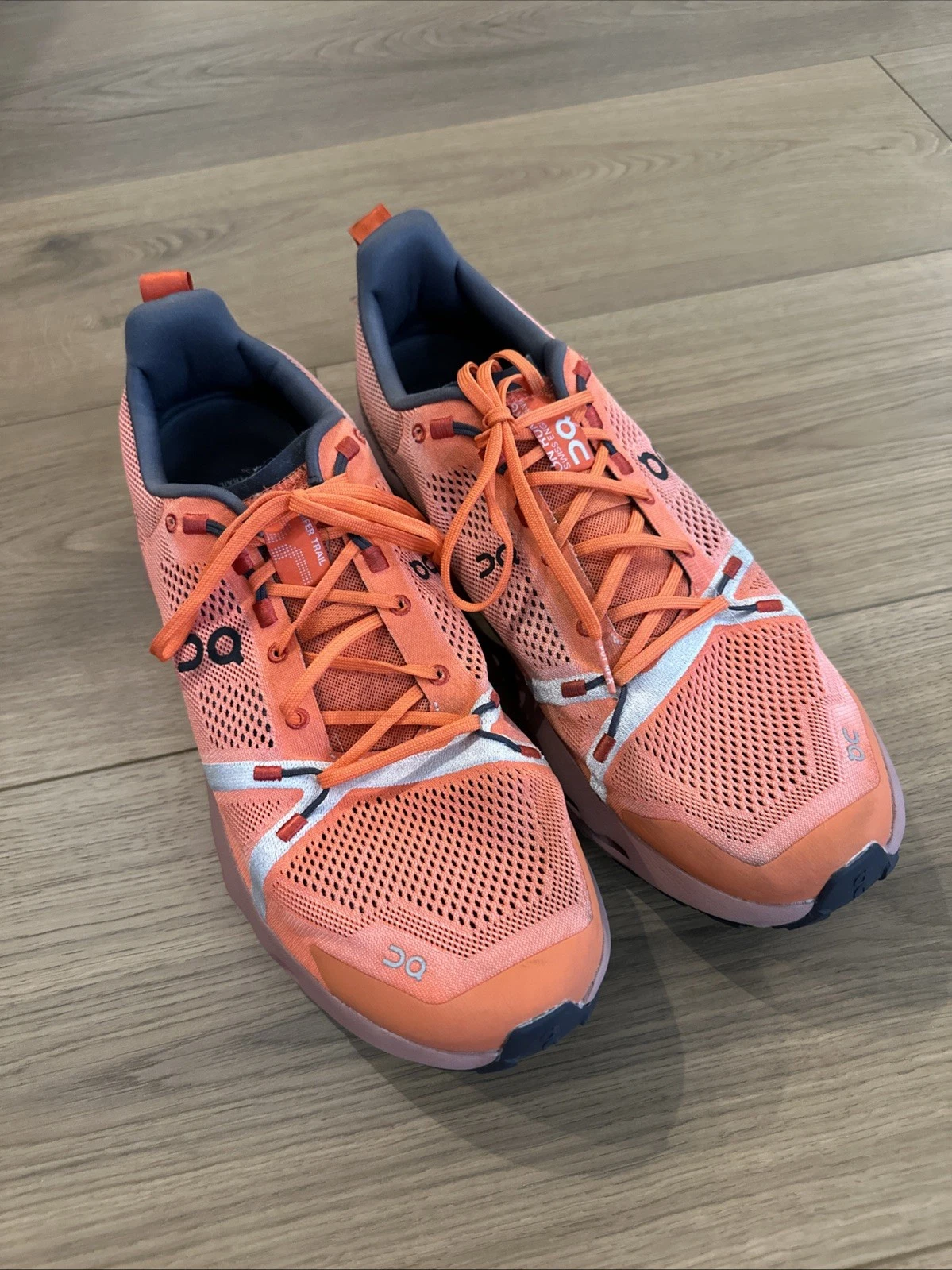 On Cloudsurfer Trail 3ME10112150 Flame Dustrose Men Trail Running Shoes US 14