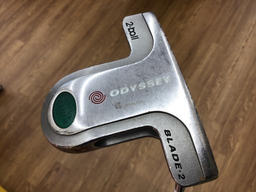Odyssey White Steel 2 Ball Blade Putter 35 Inch Golf Club