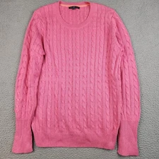 GAP Sweater Womens Extra Large Cable Knit Angora Rabbit Hair Pullover Soft Warm