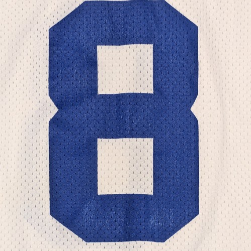 Vintage Troy Aikman Dallas Cowboys Jersey #8 White Champion Small Size 40 NFL - Picture 3 of 8