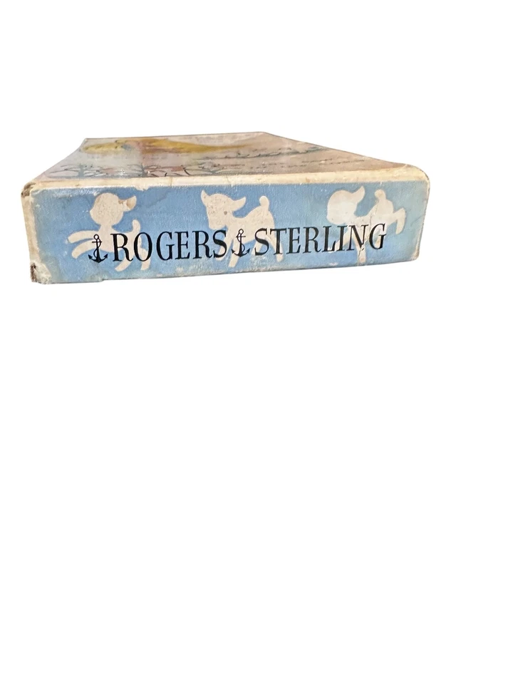 Juego de bebé azul Rogers Sterling Little Boy con caja 2 cucharas Stieff Sterling 82 gramos Foto 4 de 4