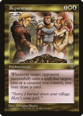 MTG Reparations [Mirage] Moderately Played Magic