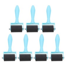 7 Pcs Hard Rubber Roller Printing Ink Art Craft Printmaking Tools
