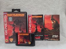 BattleTech: A Game of Armored Combat CIB with Poster (Sega Genesis, 1994)