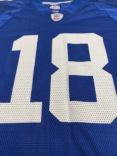 Vintage Peyton Manning Indianapolis Colts Reebok Football Jersey Men’s Size L - Picture 5 of 14