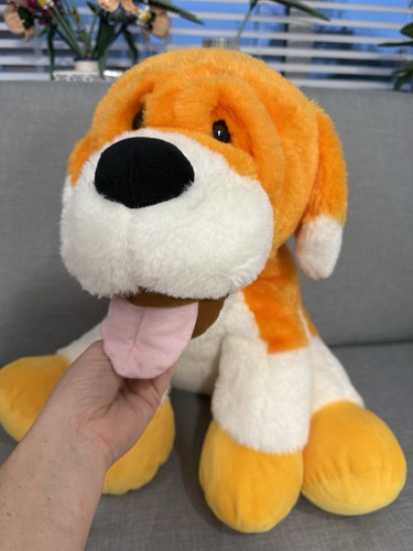 Butlins großer Regenbogen orange Hund Plüschtier Kuscheltier - Bild 4 von 7