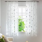 Stunning Moon And Stars Sheer Drapes for an Ethereal Atmosphere at Home