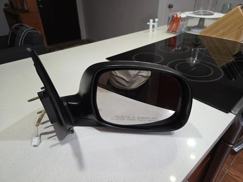 Passenger , right Side Chrome Door Mirror Power Fits 2004-06 TOYOTA TUNDRA OEM 