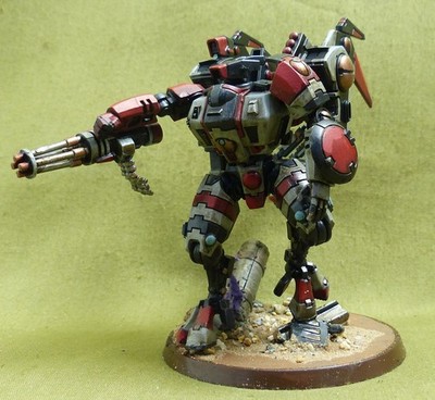 Commander bemalt - Tau Empire - Warhammer 40K #Y4