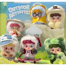 Jotoys Q.kid Outdoor Activities Series Plush Pendant Toy Blind Box Toys Gift