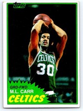 1981-82 Topps #E72 M.L. Carr