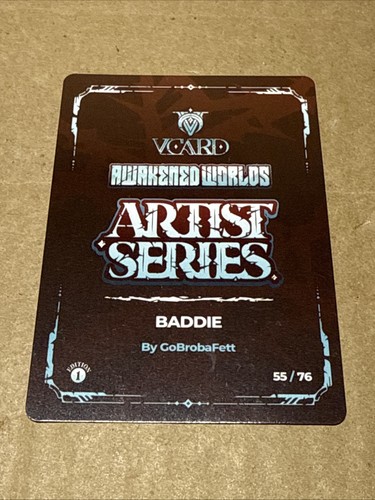 Gamersupps VCard Awakened Worlds First Edition Box Topper - Pyro BADDIE - - Bild 2 von 2