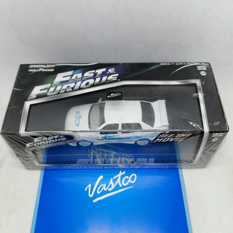 Greenlight 1:43 Scale Fast & Furious Jesse's 1995 VOLKSWAGEN JETTA A3 #86234 NOS - Image 2 of 4