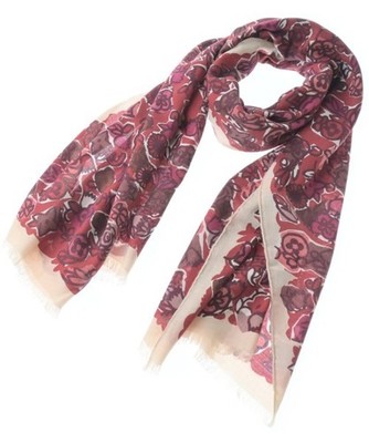 LOUIS VUITTON Stoles RedxBrownxPinketc.(Patterned) 2200656599066