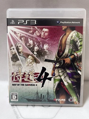 The Way of the Samurai 4 PlayStation 3 PS3 Japanese