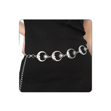 Western Metal Concho Belt for Boho Waist Chain Belt Cowgirl Metal Body Chain ...