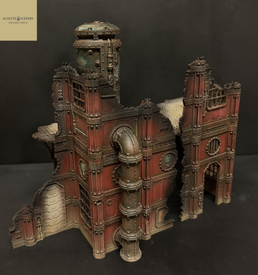 Wargaming Gelände Ruinen Easy-Build Munition Factory kompatibel mit Warhammer 40k