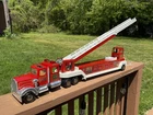 Vintage Tonka Hook & Ladder Fire Truck Vehicle Toy Large Red Rev A1 Made In USA
