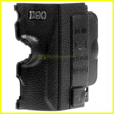Nikon D90 front cover with socket protection - original replacement / spare part