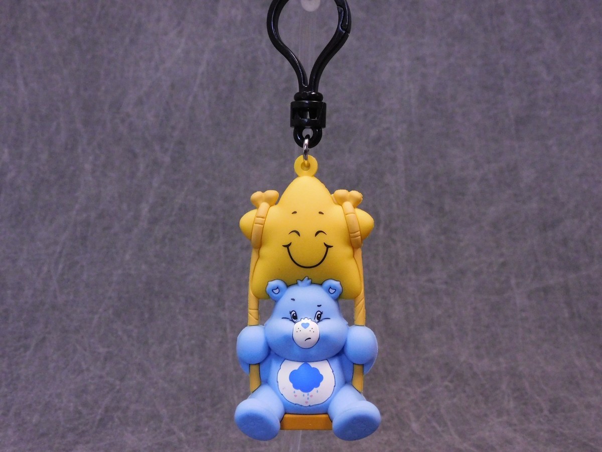 Care Bears Sesame Street NEW * Grumpy Bear Clip * Blind Bag Key