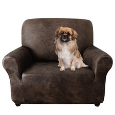 Sofa Chair Cover, Couch Covers for Leather Couches, Stretch Armchair Cover wi...