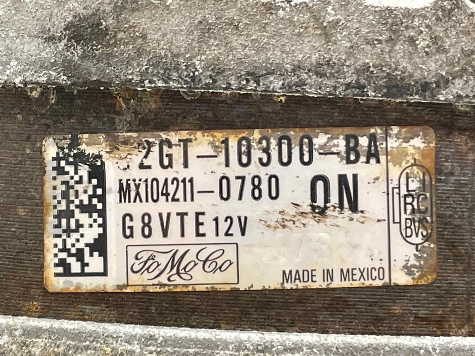 Alternador Ford Edge 2018 175 amp 12 V 2,0 L turbo 60 k millas OEM G2GT-10300-BA Foto 2 de 4