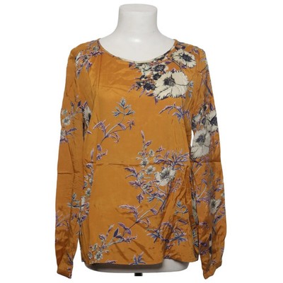 Kaffe, Bluse, Größe: 40, Gelb/Mehrfarbig, Viskose, Blumen, Damen #WKg