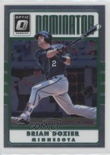 2017 Panini Donruss Optic Dominators Brian Dozier #D7 0c4