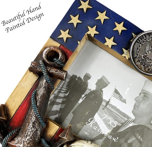 Urbalabs US Navy Military Picture Frame 7 x 5 Military Gifts Service Member - Picture 5 of 7
