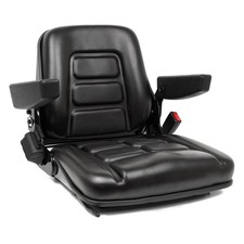 Universal Forklift Tractor Seat Armrests Seat Belt Micro Switch Adjustable
