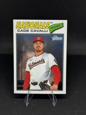 2026 Topps Heritage #68 Cade Cavalli Chrome Refractors