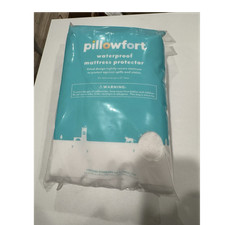 Pillowfort Waterproof Full Mattress Protector 54x75 White OEKO-TEX Standard 100