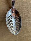 Vintage CUTCO Slotted Serving Spoon 1713 & Ladle 1715 w/Brown Swirl Handles, USA — photo 4