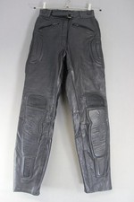 BIKERS PARADISE COWHIDE 'WARRIOR JEAN' CE BIKER TROUSERS SIZE10 WAIST 26/LEG 30"