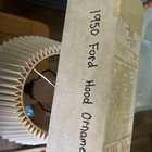 OEM 1950 FORD HOOD ORNAMENT 0A16851 CUSTOM DELUXE COUPE SEDAN HOT ROD B51-6 — photo 4