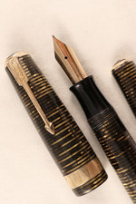RARE STAR CLIP! ~ VINTAGE & HUGE 1938 PARKER VACUMATIC